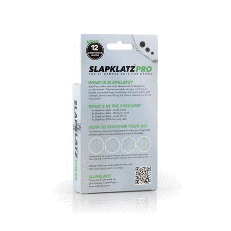 Slapklatz Pro – 12 Gel Pads with Pro Case