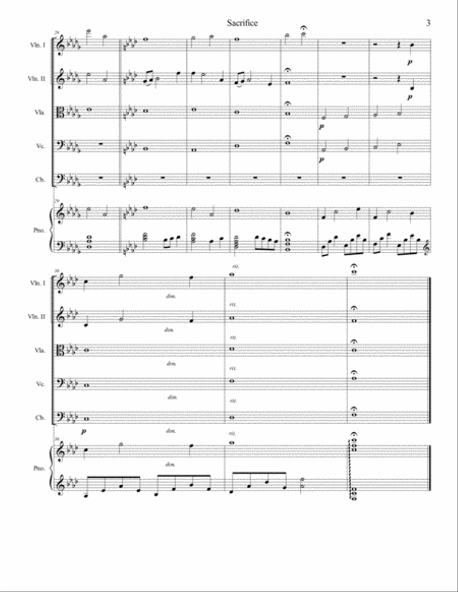 Riley Talks To Buffy String Orchestra scores gallery preview page 4