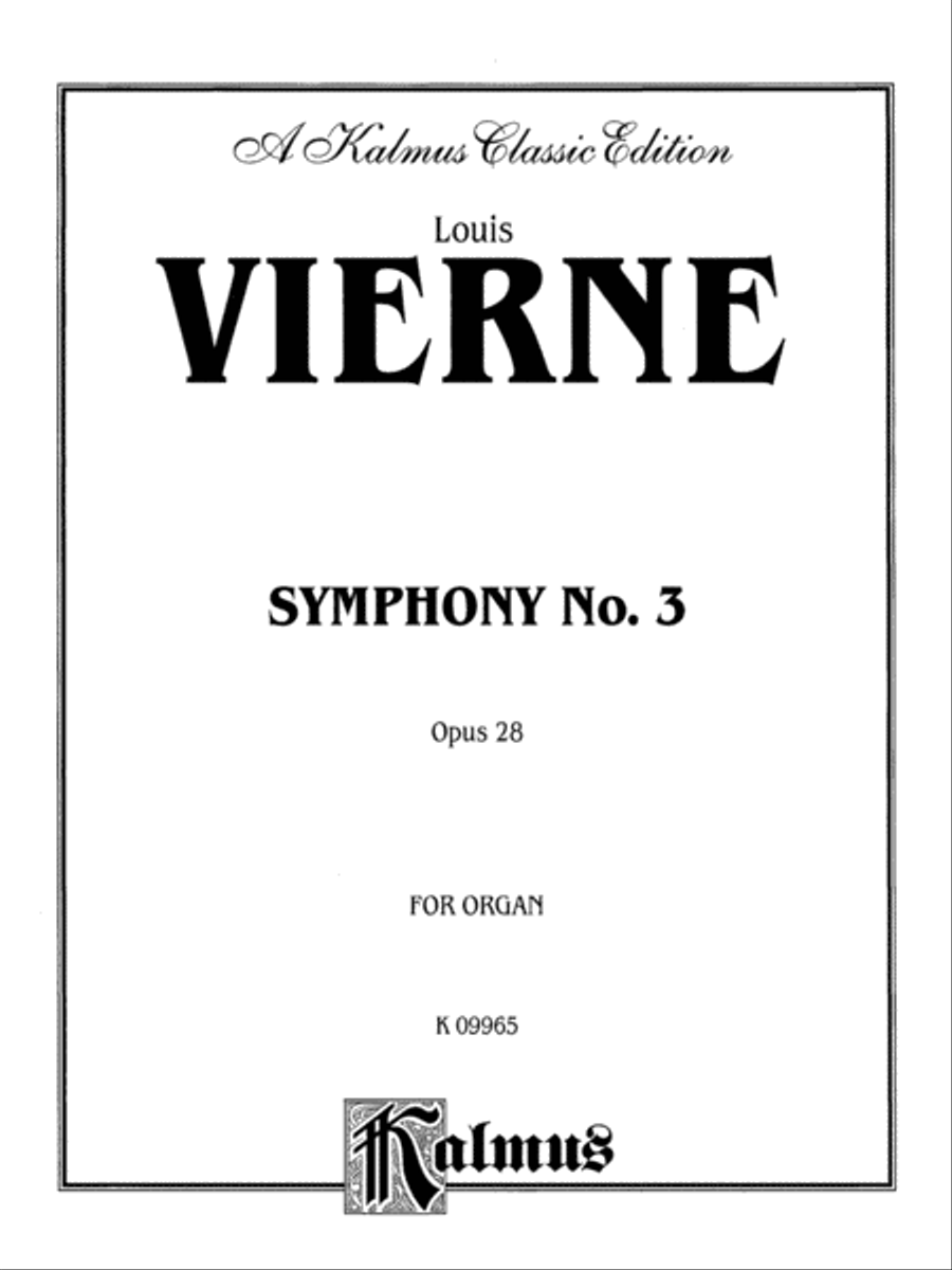 Symphony No. 3, Op. 28