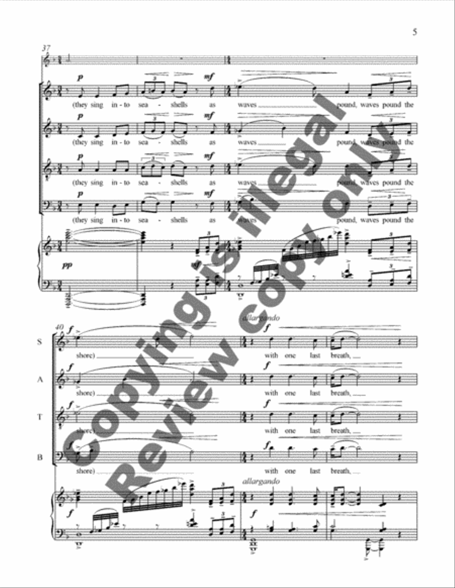 Farewell Divisi scores gallery preview page 5
