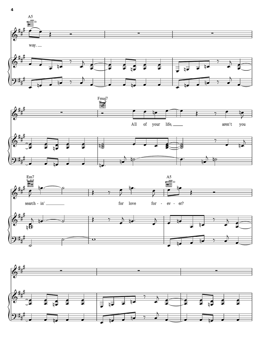 (I'll Give You) Money Piano, Vocal, Guitar scores gallery preview page 4