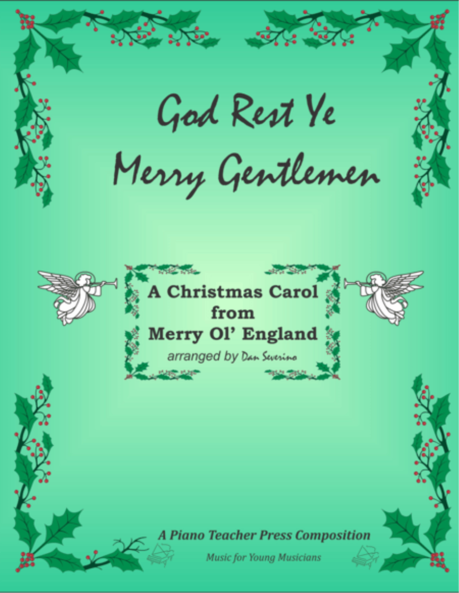 God Rest Ye Merry Gentlemen Piano Method scores gallery preview page 1