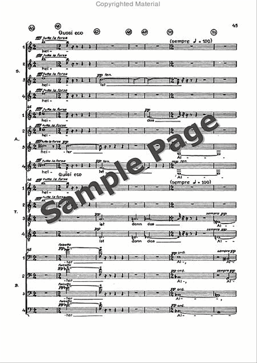 3 Phantasien 4-Part scores gallery preview page 46