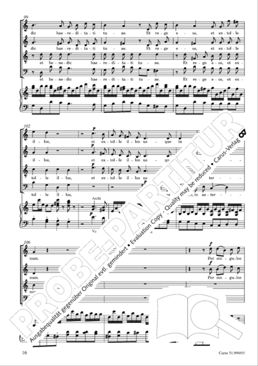 Te Deum 4-Part scores gallery preview page 17