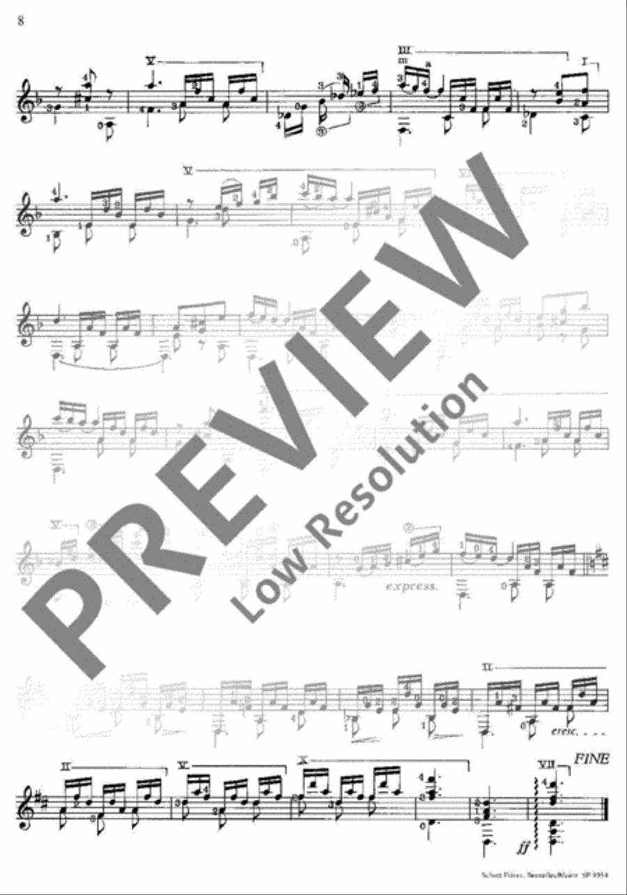 Torre Bermeja Torre Bermeja Classical Guitar scores gallery preview page 9