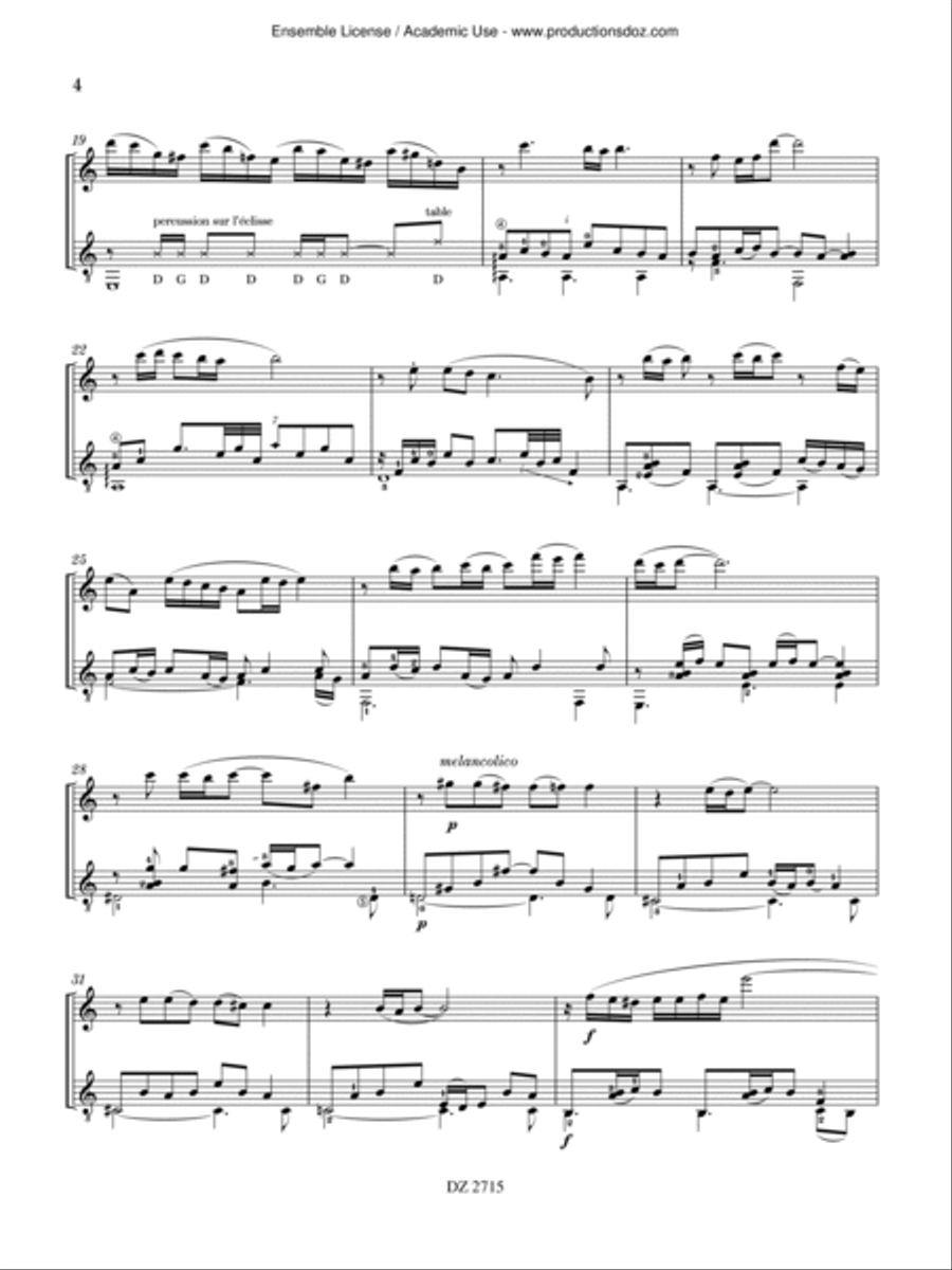 Tríptico rioplatense Violin scores gallery preview page 4