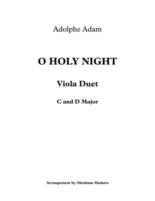Book cover for O Holy Night Viola Duet-Two Tonalities Included