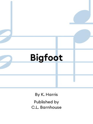 Book cover for Bigfoot
