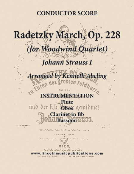 Radetzky March (for Woodwind Quartet) image number null
