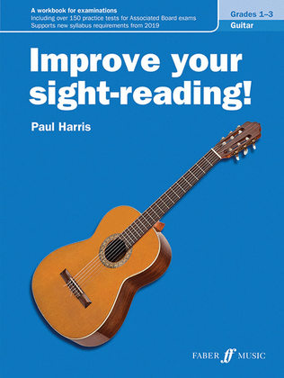 Book cover for Improve Your Sight-Reading! Guitar, Levels 1--3