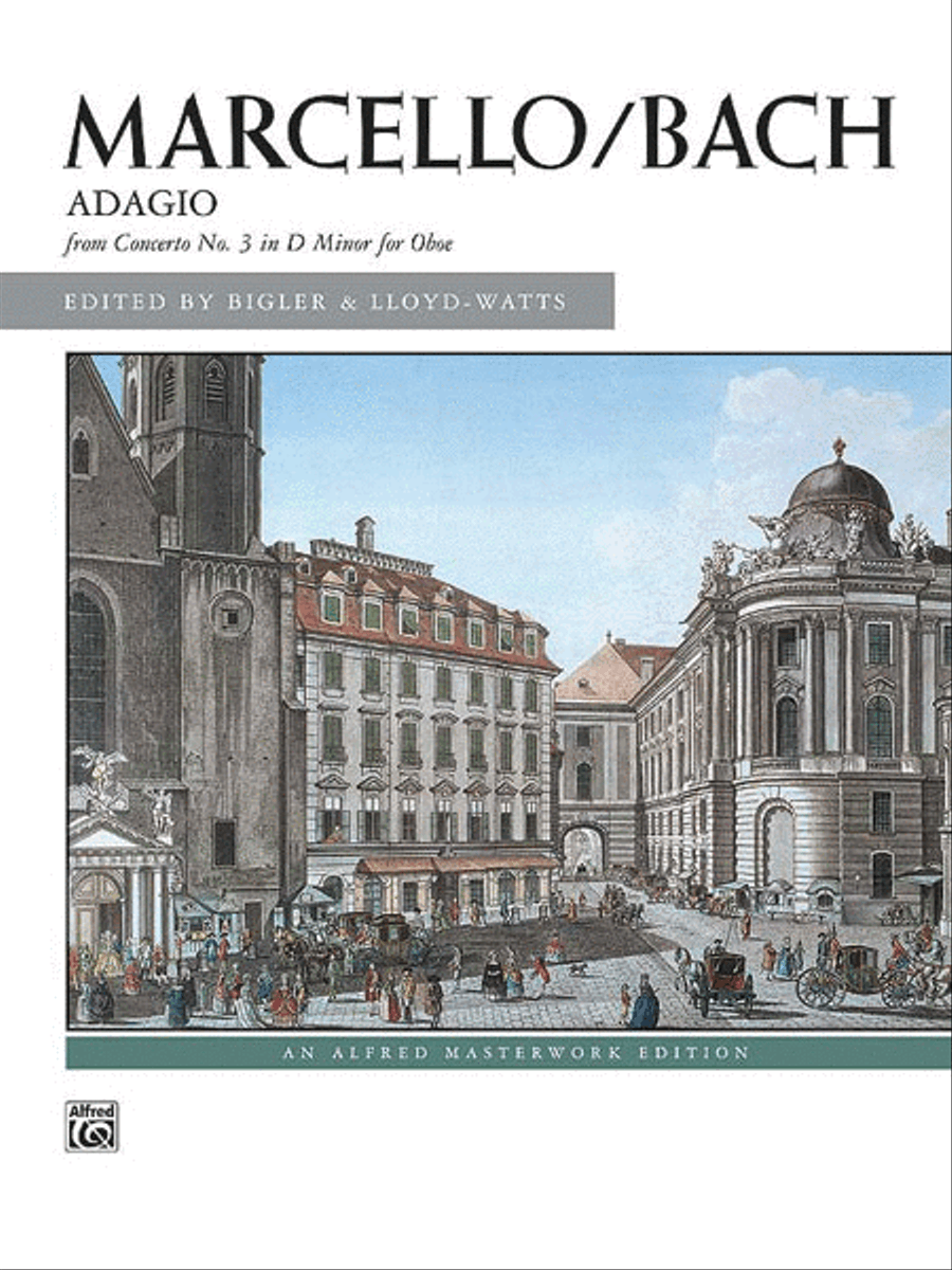 Adagio From Concerto No. 3 In D Minor For Oboe - Arranged for Solo Piano Small Ensemble scores gallery preview page 1