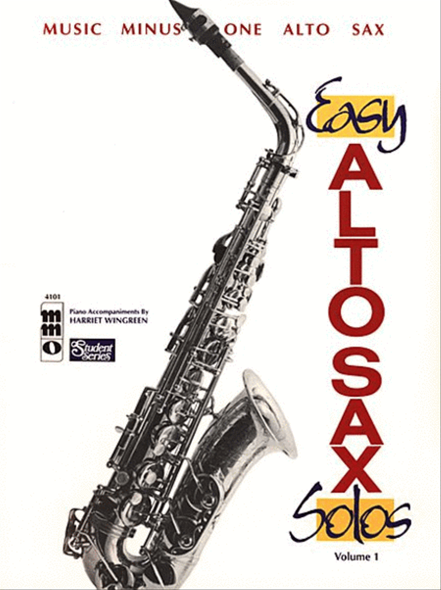 Easy Alto Sax Solos - Volume 1 Alto Saxophone scores gallery preview page 1