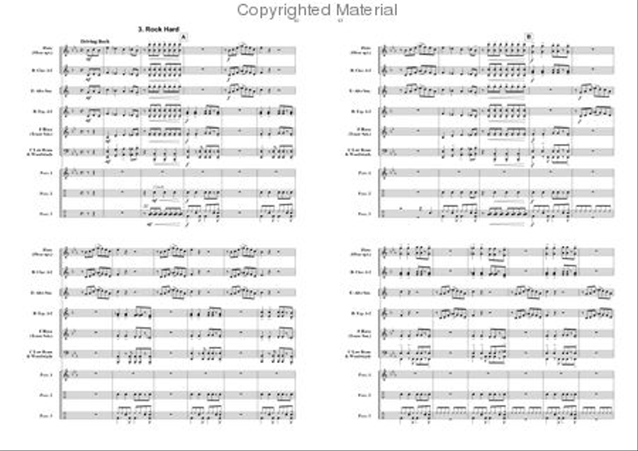 Mixed Bag Concert Band scores gallery preview page 6