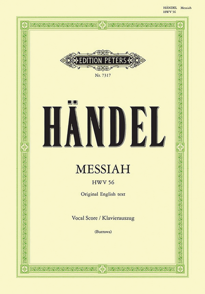 Messiah HWV 56 (Vocal Score)