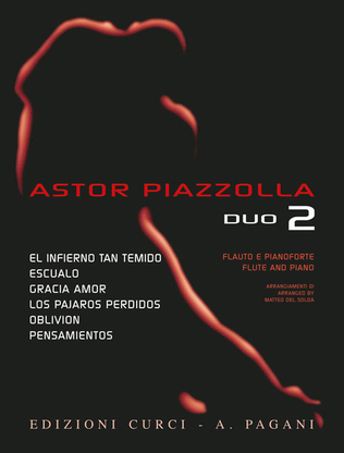 Book cover for Astor Piazzolla for Duo