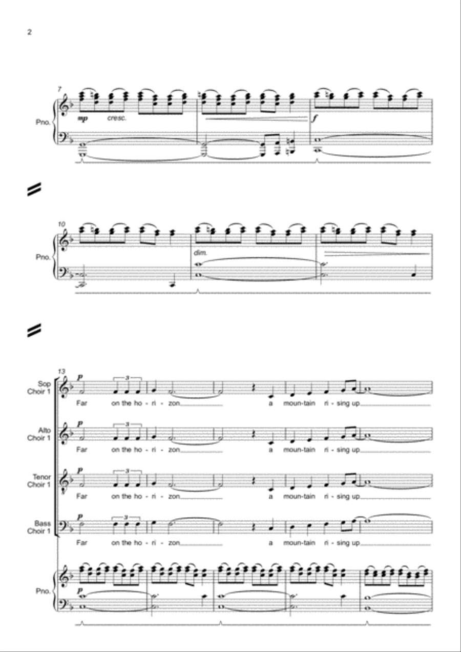To Your Shore 4-Part scores gallery preview page 4