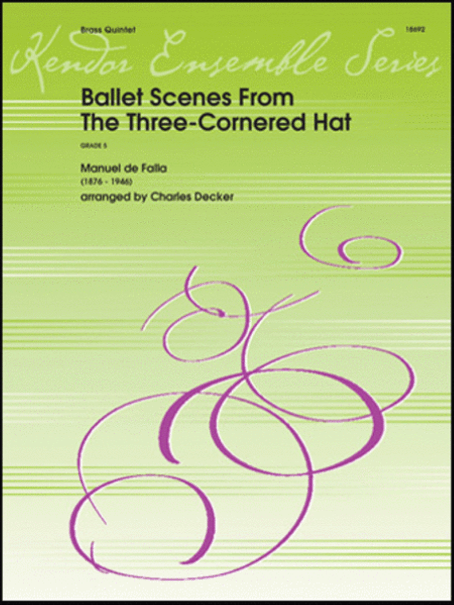 Ballet Scenes From The Three-Cornered Hat Horn scores gallery preview page 1