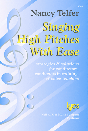 Book cover for Singing High Pitches with Ease
