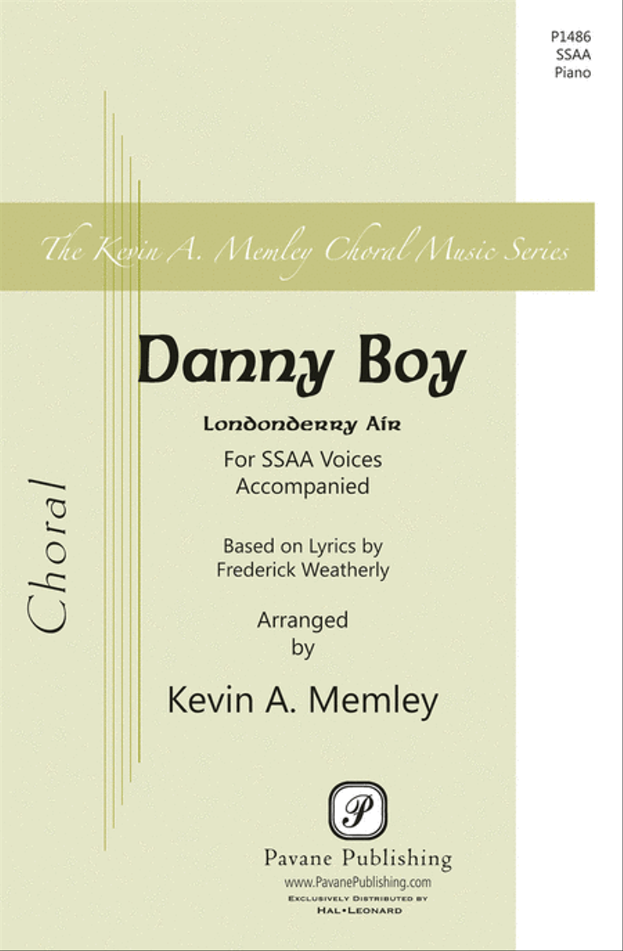 Danny Boy Danny Boy SSAA scores gallery preview page 1