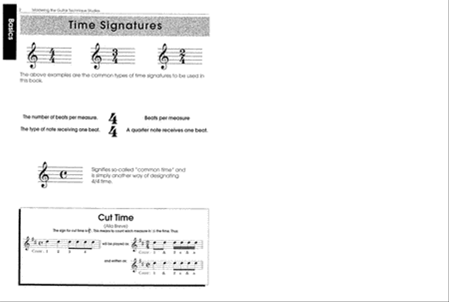 Mastering the Guitar - Technique Studies