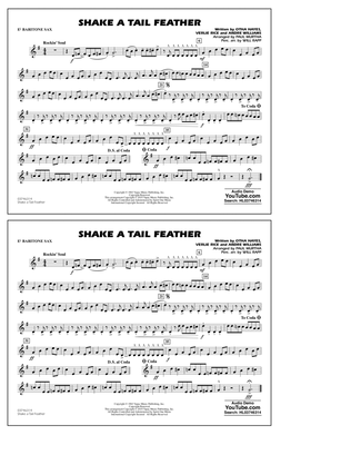 Shake a Tail Feather (arr. Paul Murtha) - Eb Baritone Sax