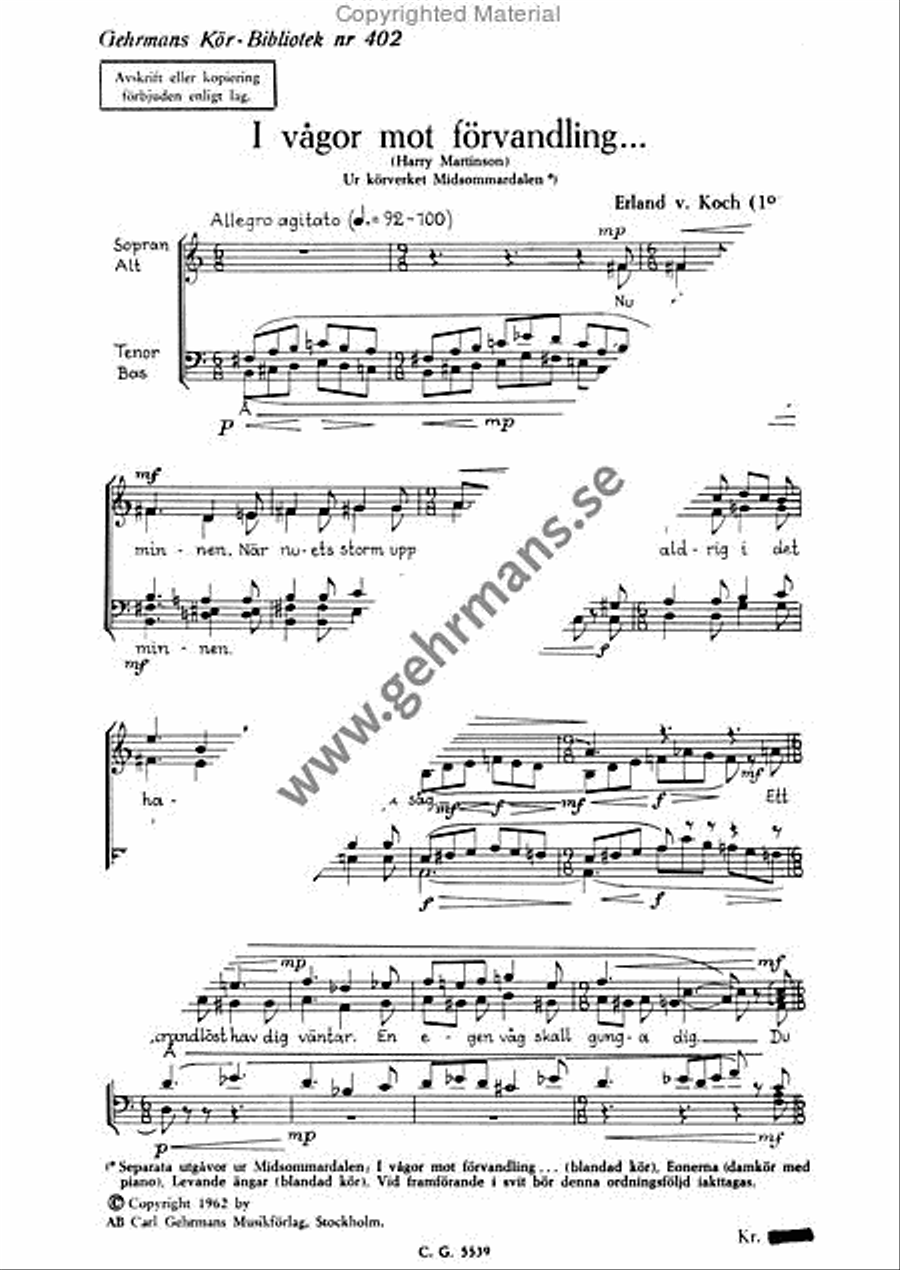 I vagor mot forvandling Divisi scores gallery preview page 2