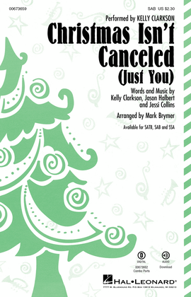 Book cover for Christmas Isn't Canceled (Just You)
