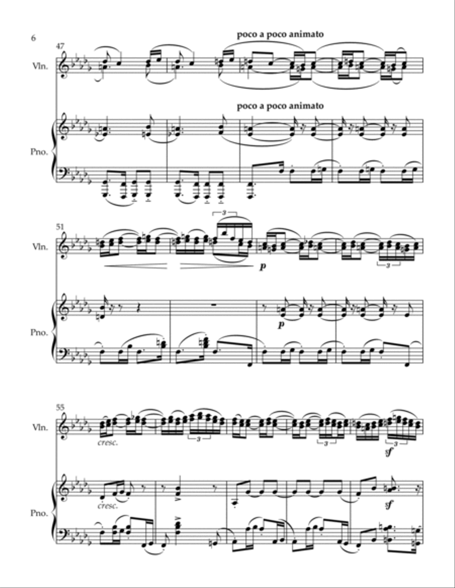 Polka #3 Violin Solo scores gallery preview page 6