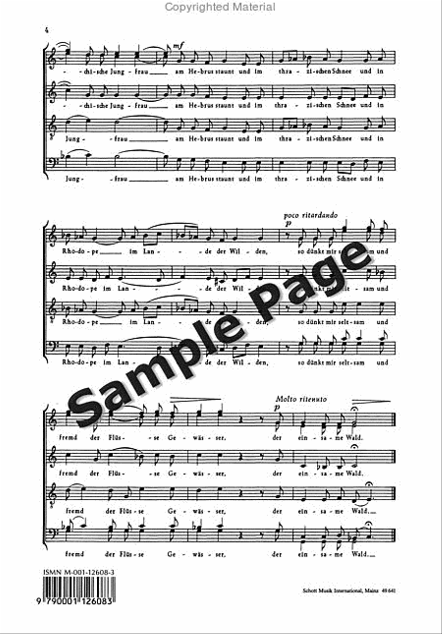 Wohin Ziehst Du Mich Ssatbb SSATBB scores gallery preview page 5