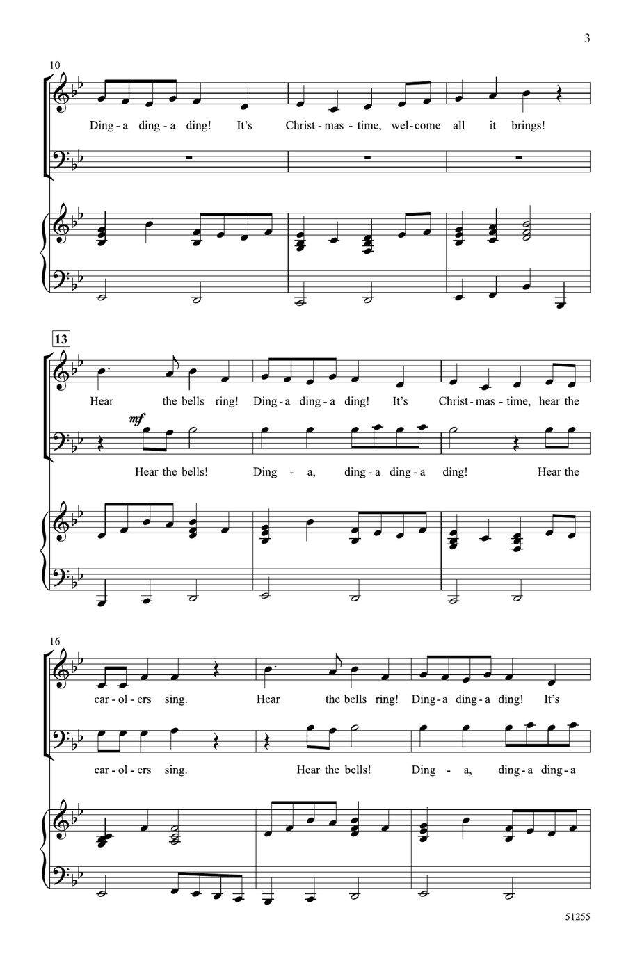Hear the Bells Ring! Choir scores gallery preview page 2