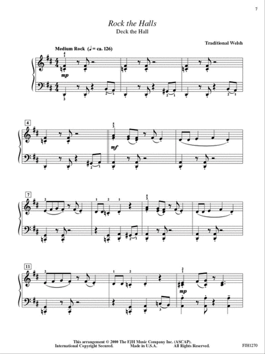 Jazzed Up! Christmas Jazzed Up! Christmas Piano Method scores gallery preview page 3