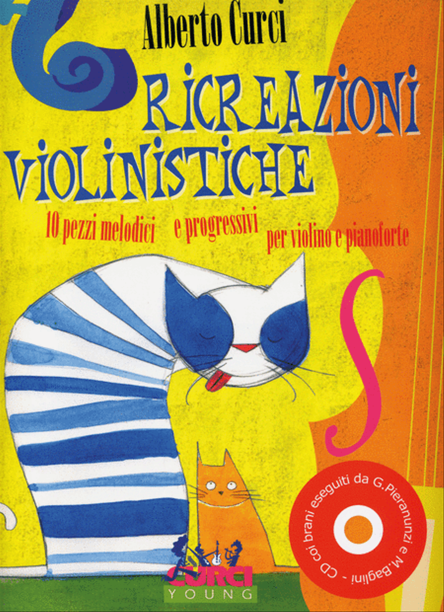Ricreazioni violinistiche Violin Solo scores gallery preview page 1