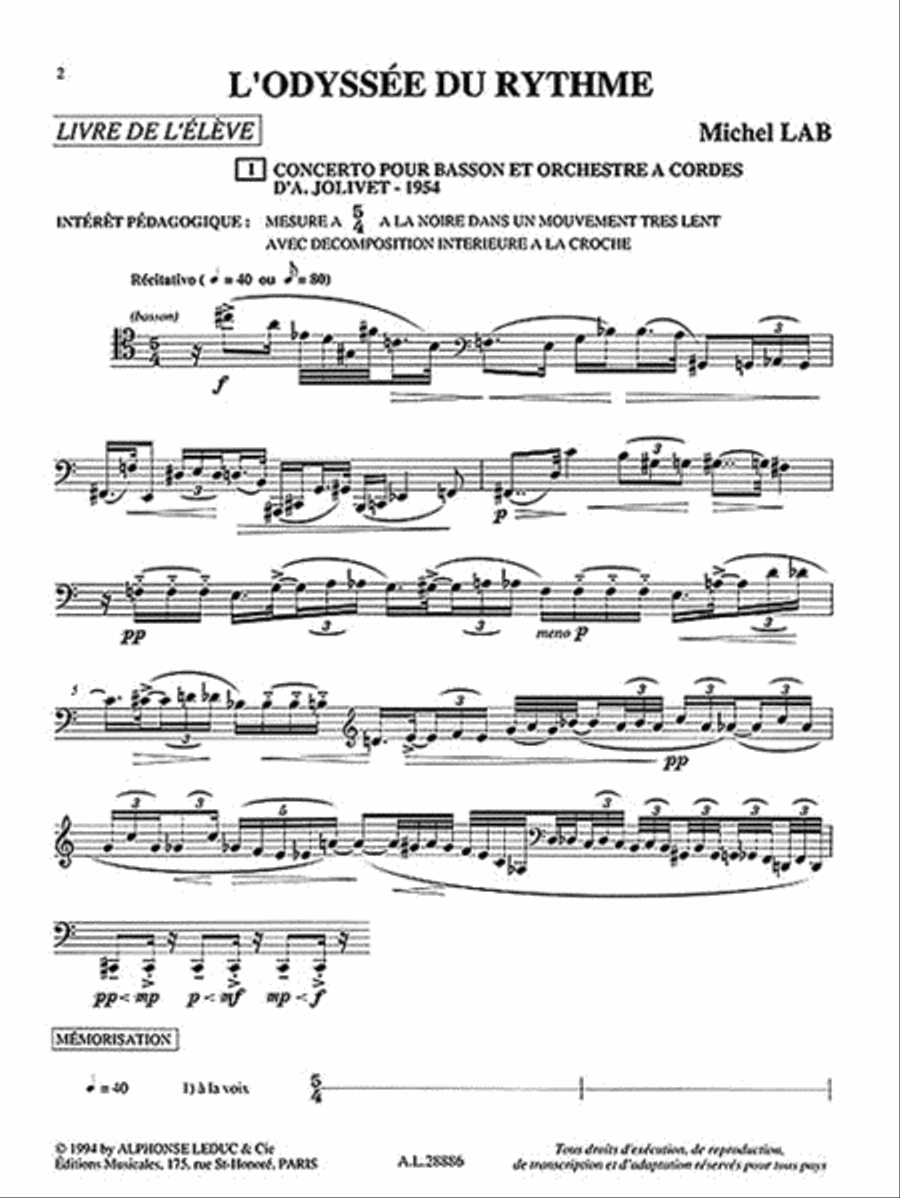 L'odyssee Du Rythme Vol.5 (miscellaneous) Collection / Songbook scores gallery preview page 2