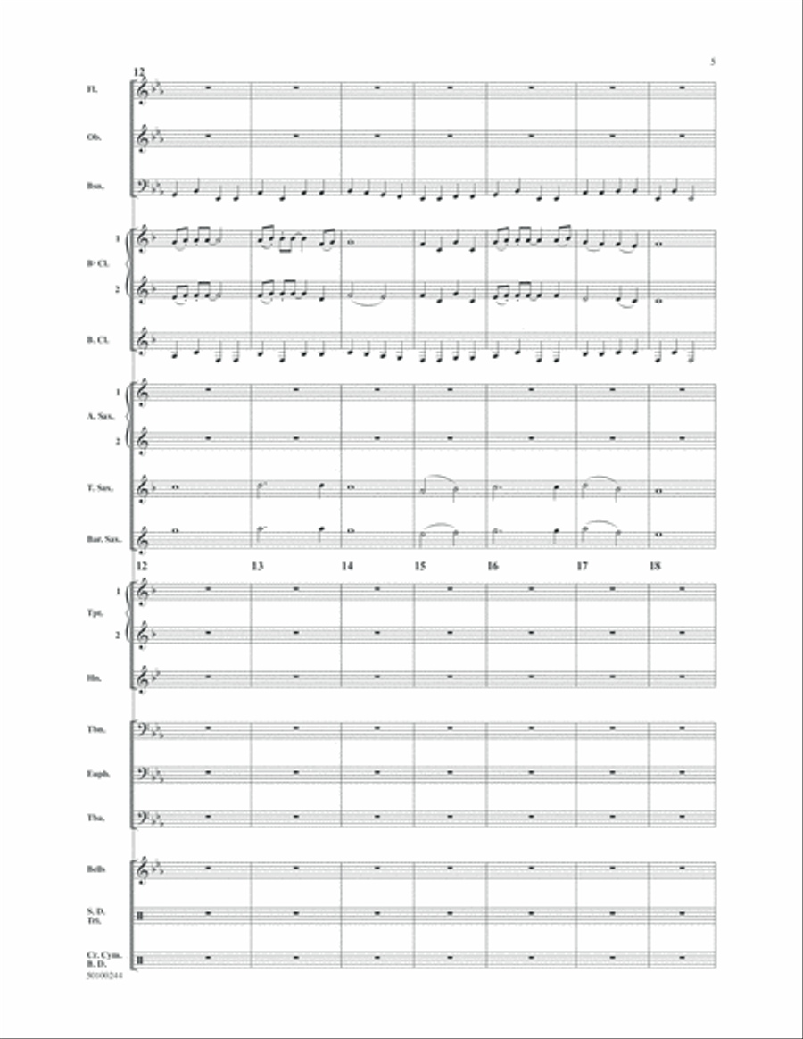 Acadia March Concert Band scores gallery preview page 5