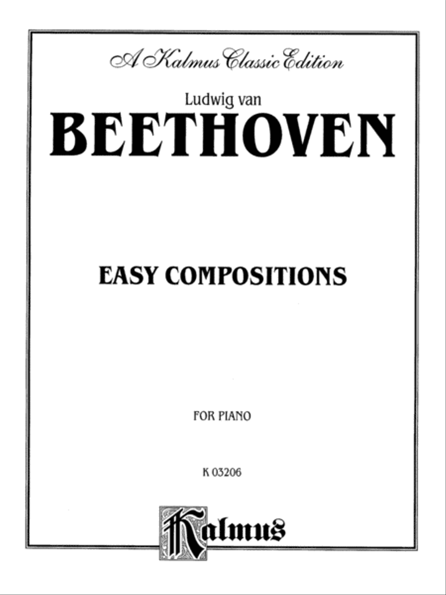 Easy Piano Compositions Easy Piano scores gallery preview page 2
