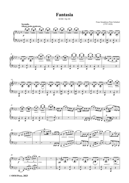 Schubert-Fantasia in f minor,D.940(Op.103)