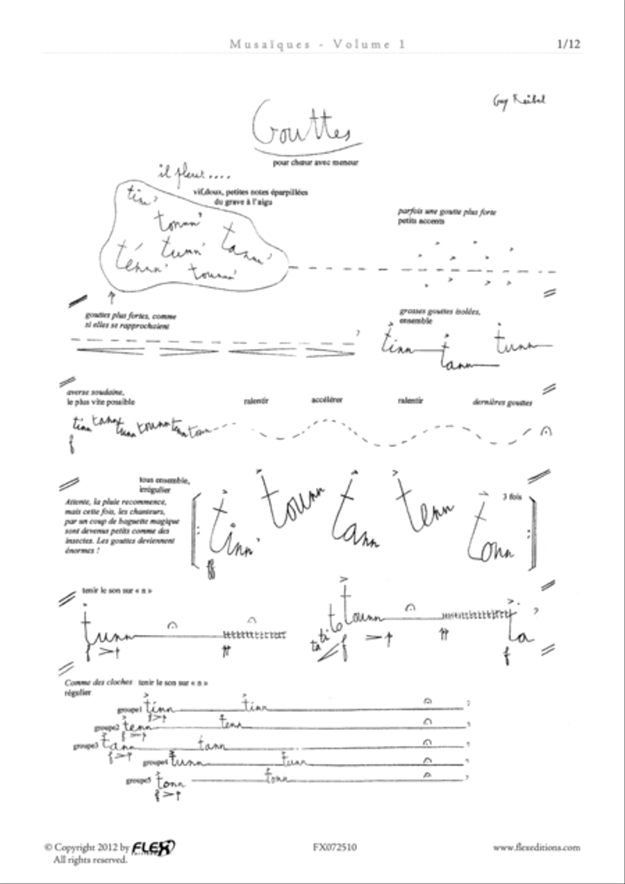 Musaiques - Volume 1 Musaiques - Volume 1 Choir scores gallery preview page 3