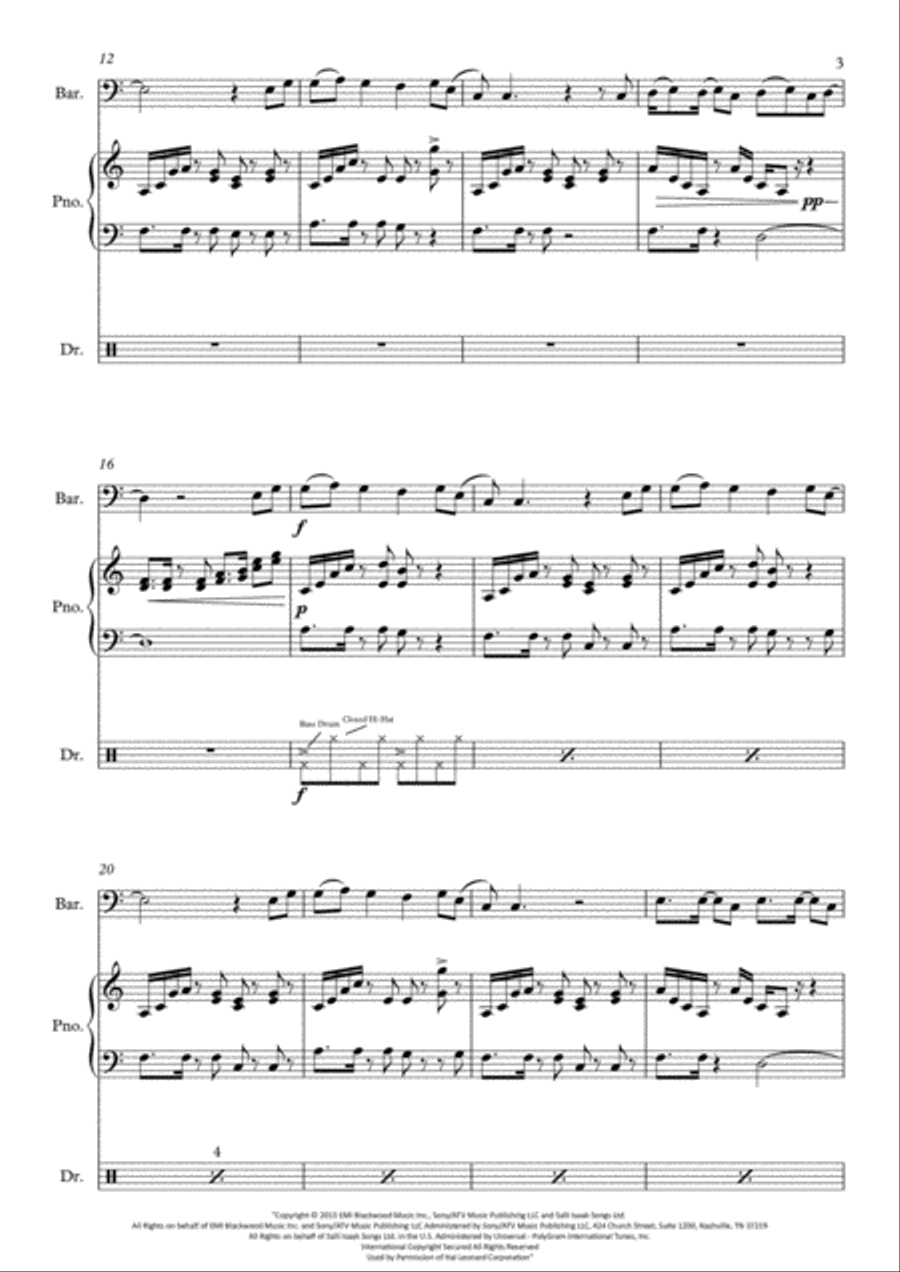 Rather Be Small Ensemble scores gallery preview page 4