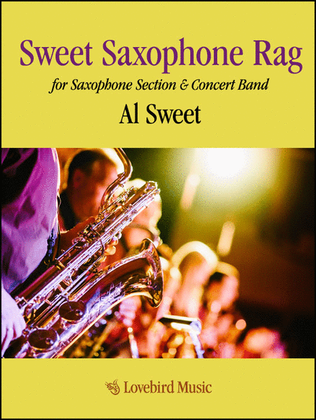 Book cover for Sweet Saxophone Rag