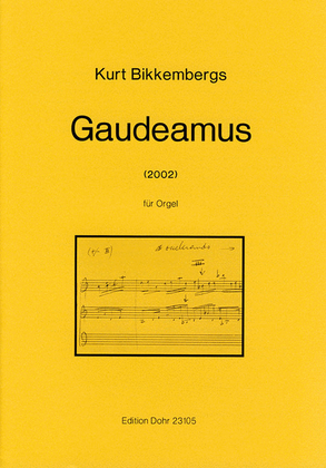 Gaudeamus für Orgel (2002) -Die 15 augusti, In Assumptione B. Mariae Virginis-