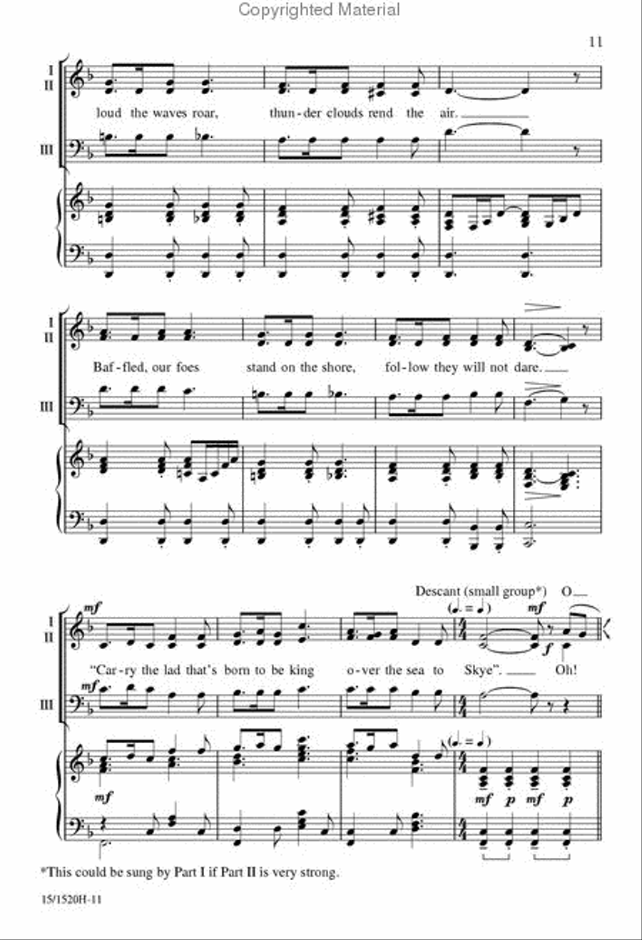 A Scottish Tribute 3-Part scores gallery preview page 10