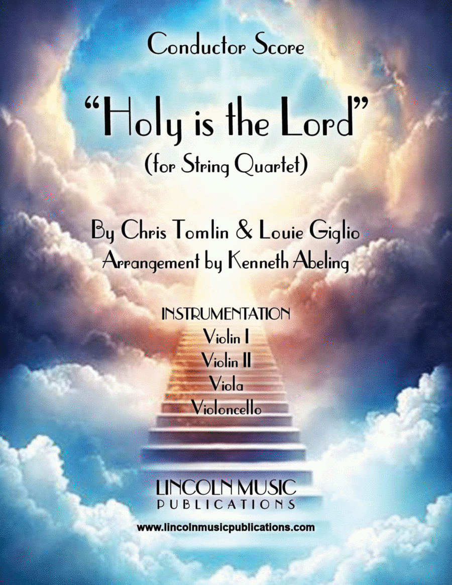 Holy Is The Lord Woodwind Quartet scores gallery preview page 1