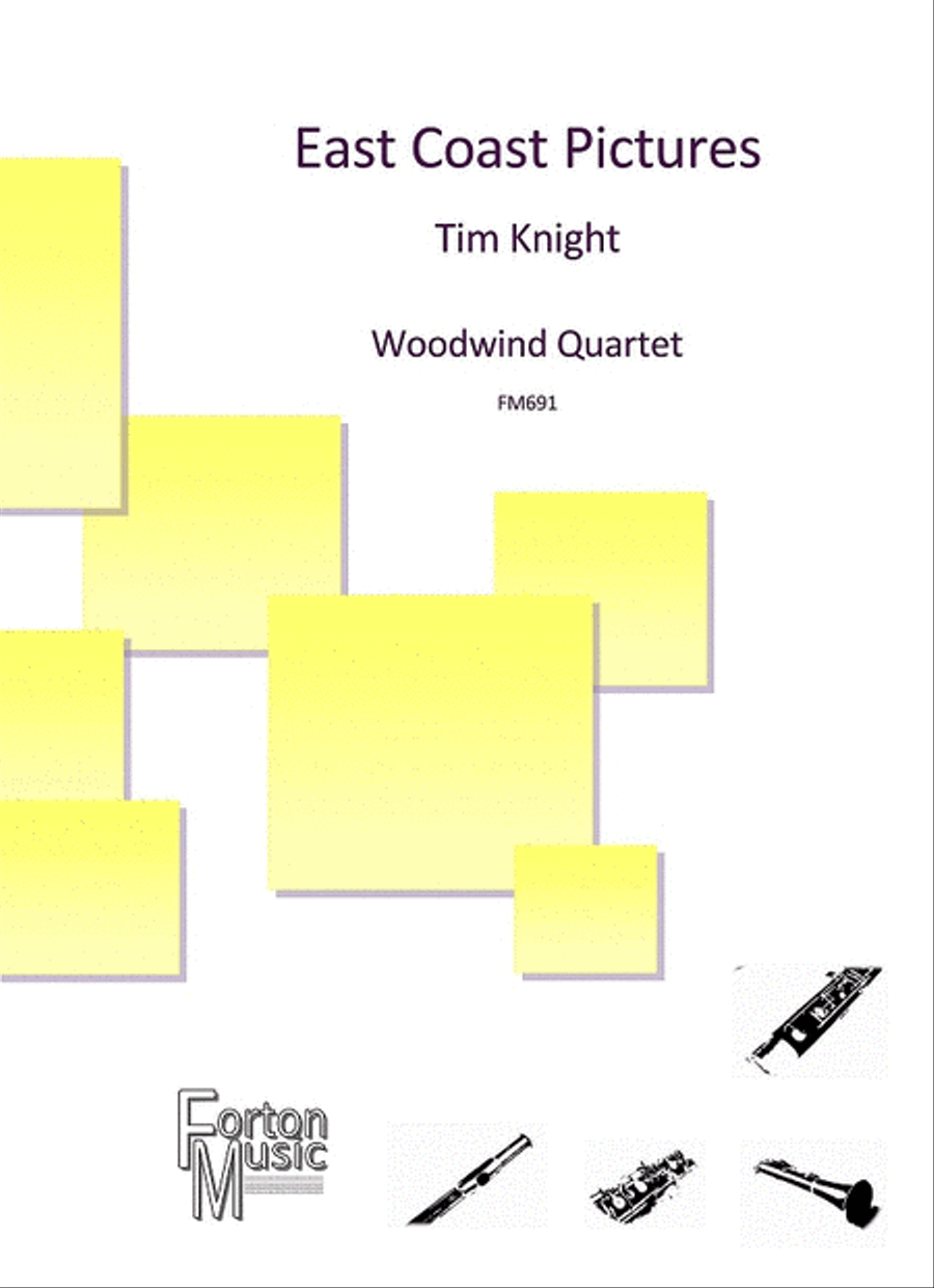 East Coast Pictures Woodwind Quartet scores gallery preview page 1