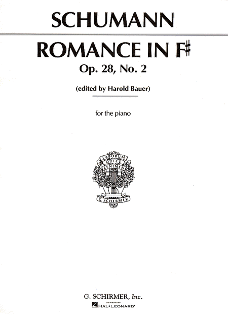 Robert Schumann: Romance, Op. 28, No. 2 In F Major