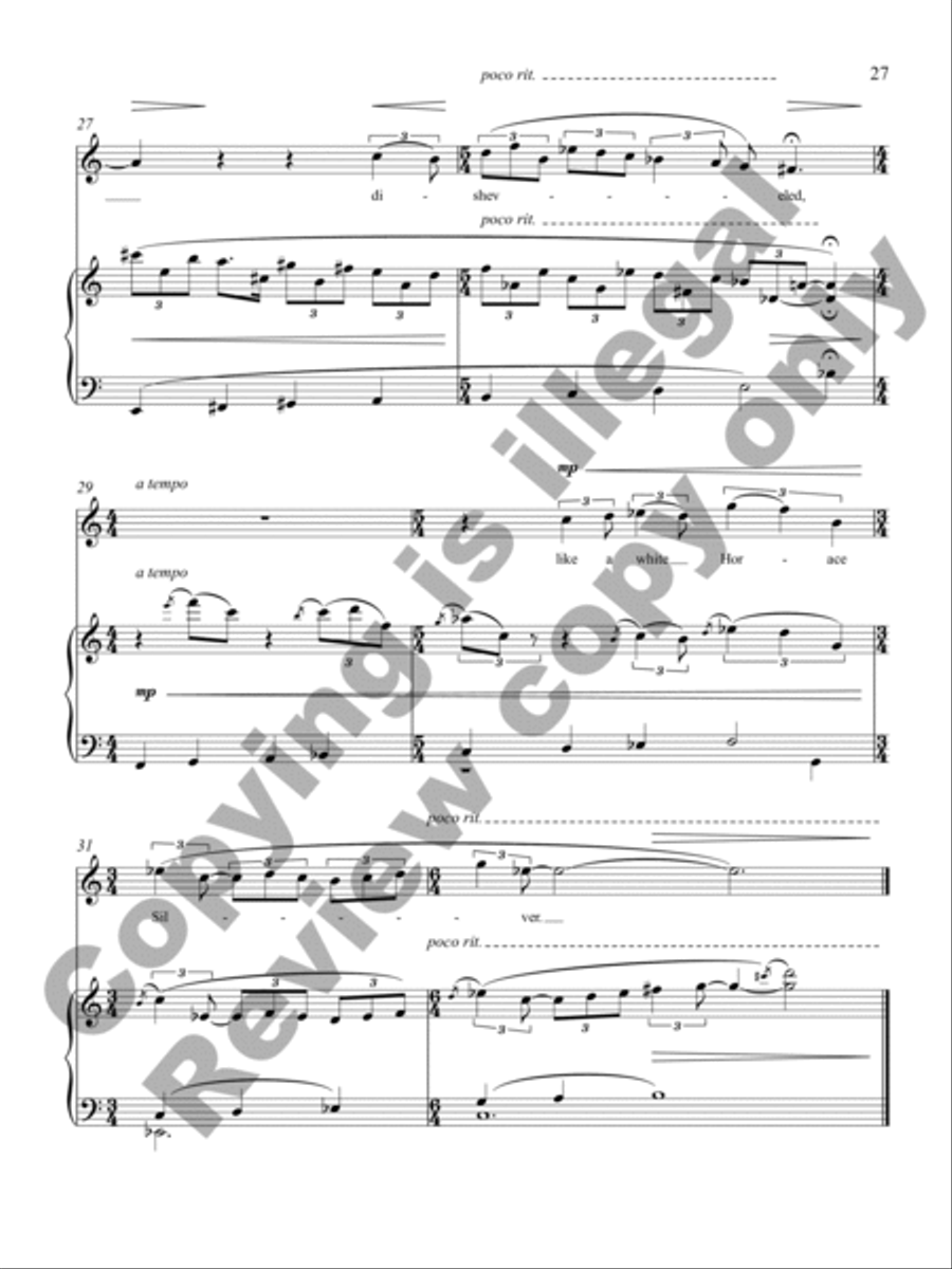 Piano Lessons Tenor Voice scores gallery preview page 18