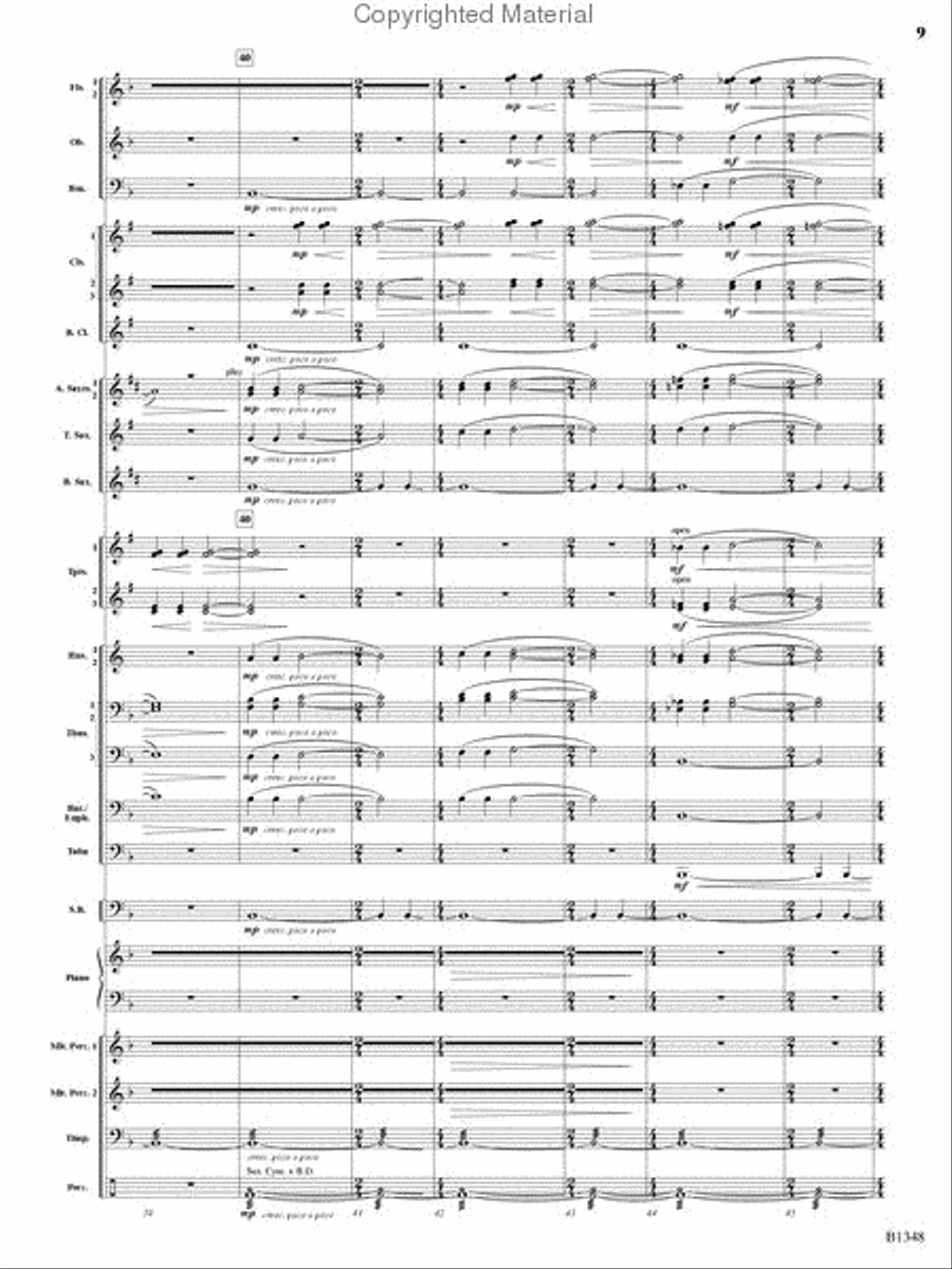 Waves Concert Band scores gallery preview page 8