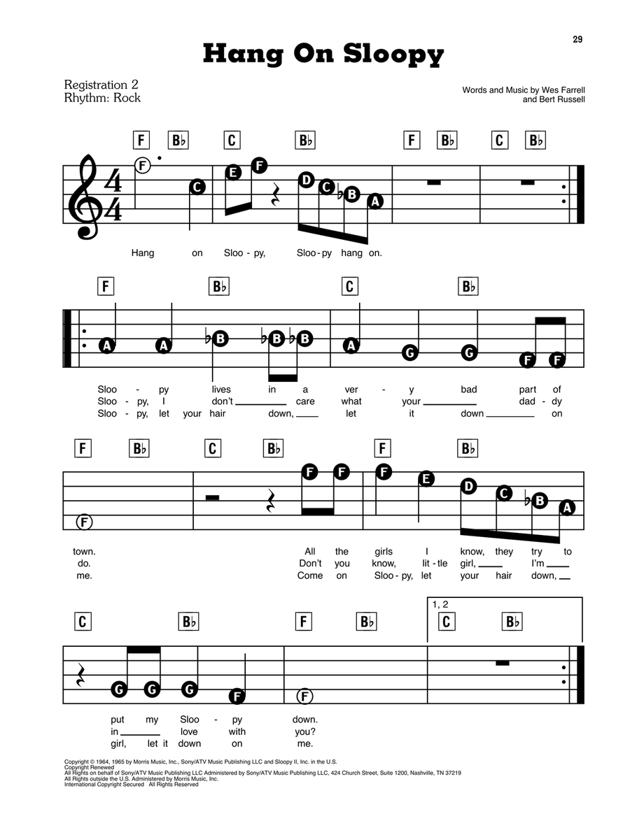 Hang On Sloopy