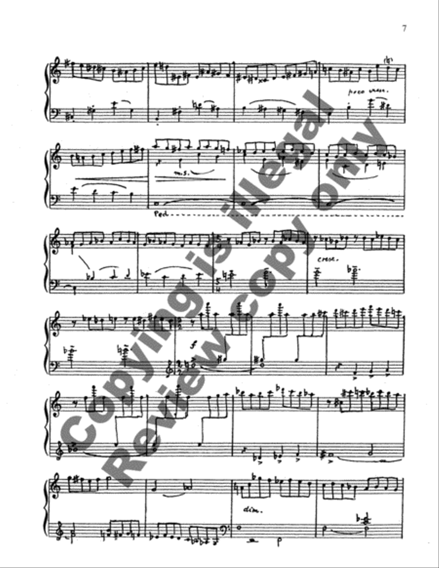 Perpetuum Mobile Perpetuum Mobile Piano Solo scores gallery preview page 6