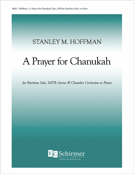 A Prayer for Chanukah (Piano/Choral Score)