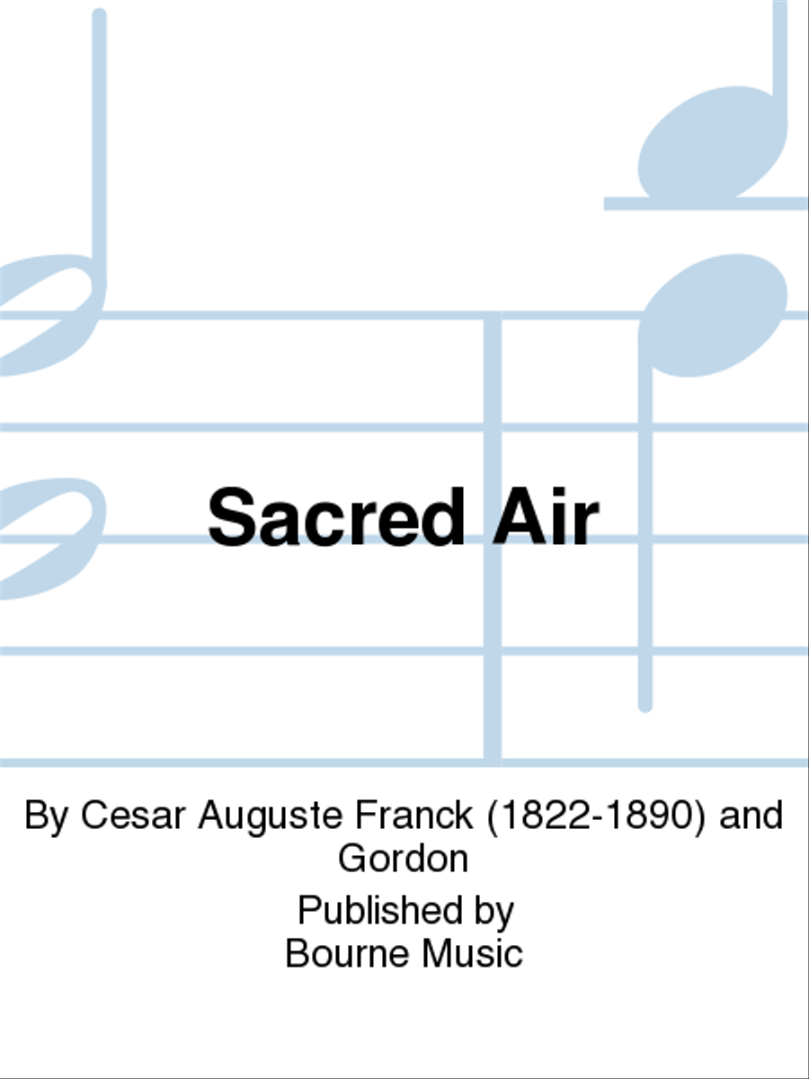 Sacred Air Concert Band scores gallery preview page 1